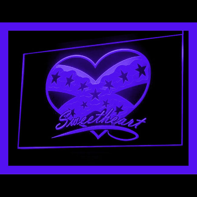 120145 Sweet Heart Lovely Valentine Shop Store Home Decor Open Display illuminated Night Light Neon Sign 16 Color By Remote