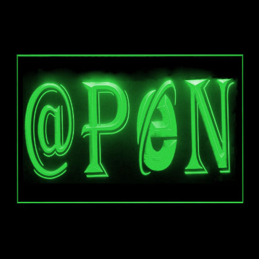 120156 Open Shop Store Salon Cafe Bar Pub Home Decor Open Display illuminated Night Light Neon Sign 16 Color By Remote