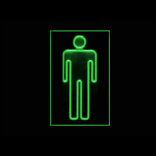 120176 Gentle Men Fitting Room Toilets Restroom Home Decor Open Display illuminated Night Light Neon Sign 16 Color By Remote