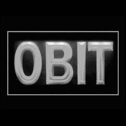 120178 Obit Home Decor Open Display illuminated Night Light Neon Sign 16 Color By Remote