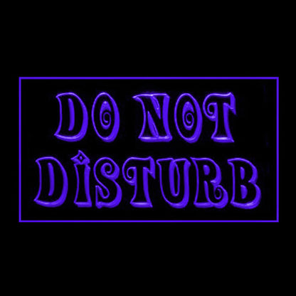 120190 Do Not Disturb Office Home Decor Open Display illuminated Night Light Neon Sign 16 Color By Remote