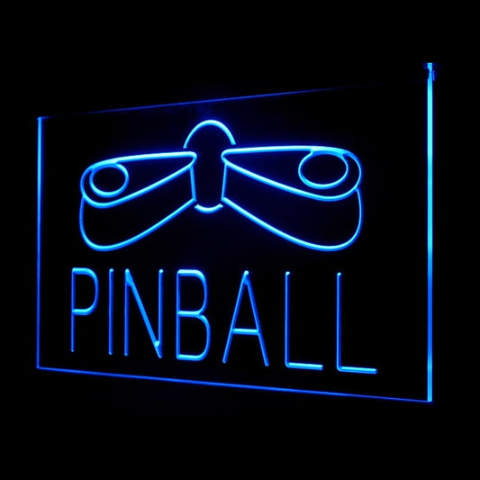 130028 Pinball Game Room Home Decor Open Display illuminated Night Light Neon Sign 16 Color By Remote