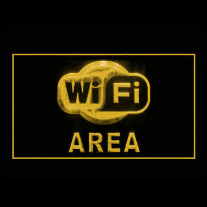130052 Free Wi-Fi Internet Access Cafe Available Home Decor Open Display illuminated Night Light Neon Sign 16 Color By Remote