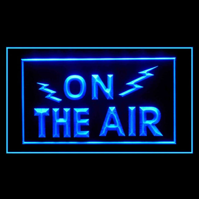 140002 On The Air Radio Recording Studio Home Decor Open Display illuminated Night Light Neon Sign 16 Color By Remote