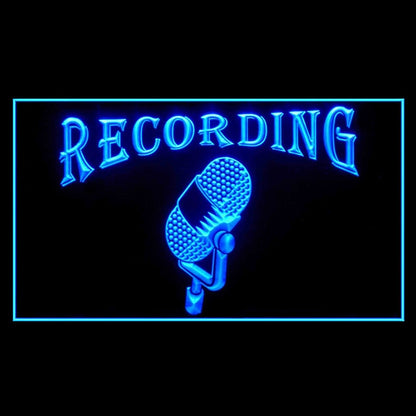 140006 Recording On The Air Radio Studio Home Decor Open Display illuminated Night Light Neon Sign 16 Color By Remote