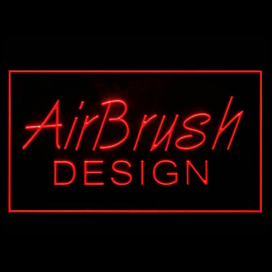 140014 Airbrush Design Beauty Salon Shop Studio Home Decor Open Display illuminated Night Light Neon Sign 16 Color By Remote