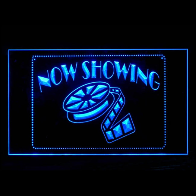 140029 Now Showing On The Air Live Home Decor Open Display illuminated Night Light Neon Sign 16 Color By Remote