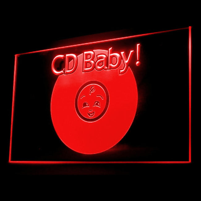 140042 CD Baby Music Lession Home Decor Open Display illuminated Night Light Neon Sign 16 Color By Remote