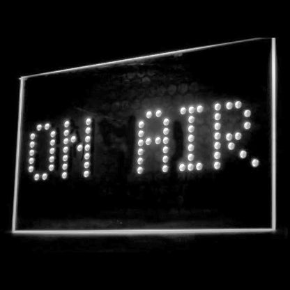 140045 On The Air Radio Recording Studio Home Decor Open Display illuminated Night Light Neon Sign 16 Color By Remote