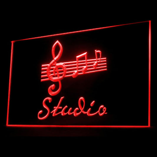 140048 Studio On Air Music Room Home Decor Open Display illuminated Night Light Neon Sign 16 Color By Remote