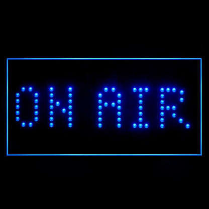 140078 On The Air Radio Recording Studio Home Decor Open Display illuminated Night Light Neon Sign 16 Color By Remote
