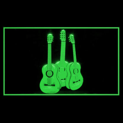140095 Acoustic Guitar Weapon Shop Store Open Home Decor Open Display illuminated Night Light Neon Sign 16 Color By Remote