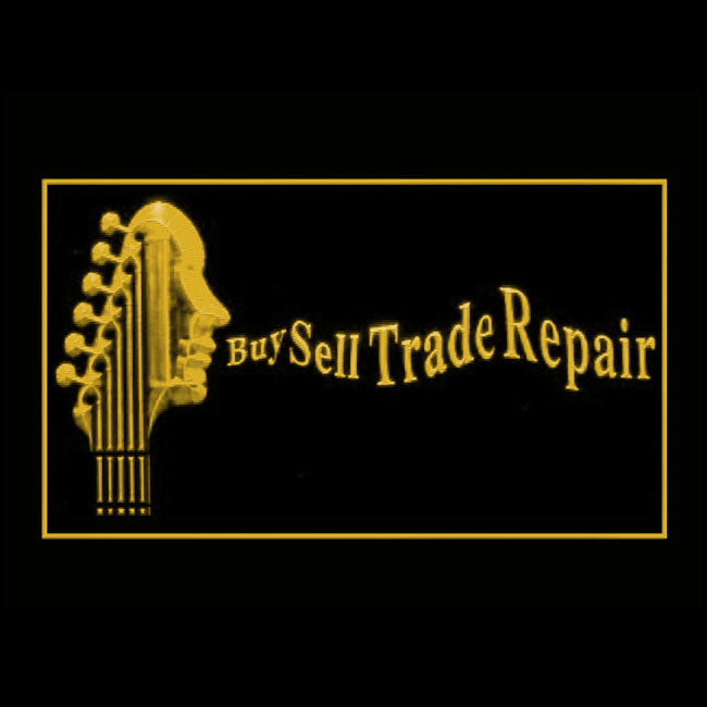 140137 Buy Sell Repair Guitar Shop Store Open Home Decor Open Display illuminated Night Light Neon Sign 16 Color By Remote