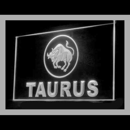 150075 Taurus Zodiac Astrology Hilltop Home Decor Open Display illuminated Night Light Neon Sign 16 Color By Remote