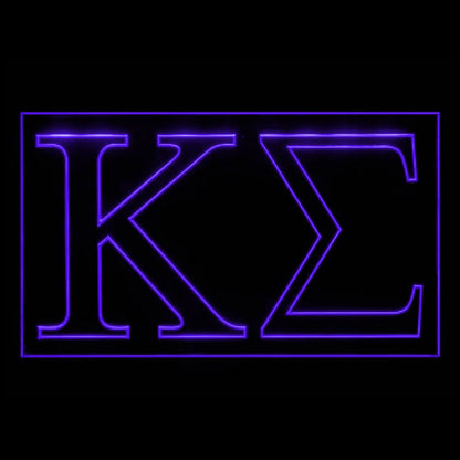 150084 Kappa Sigma Home Decor Open Display illuminated Night Light Neon Sign 16 Color By Remote