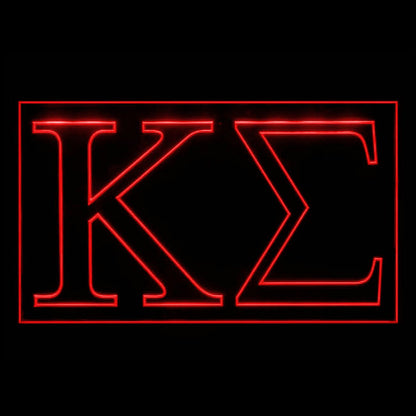 150084 Kappa Sigma Home Decor Open Display illuminated Night Light Neon Sign 16 Color By Remote