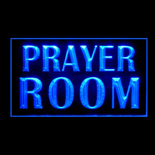 150096 Prayer Room Home Decor Gift Shop Home Decor Open Display illuminated Night Light Neon Sign 16 Color By Remote