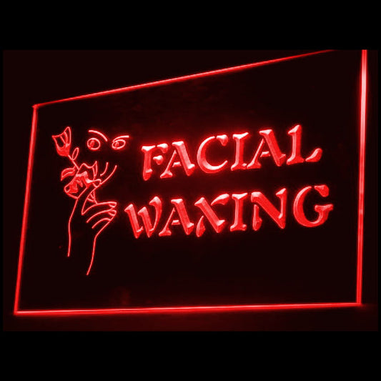 160010 Facial Waxing Beauty Salon Shop Home Decor Open Display illuminated Night Light Neon Sign 16 Color By Remote