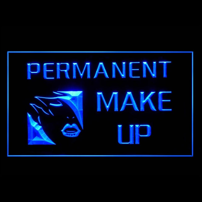 160014 Permanent Make Up Beauty Salon Home Decor Open Display illuminated Night Light Neon Sign 16 Color By Remote