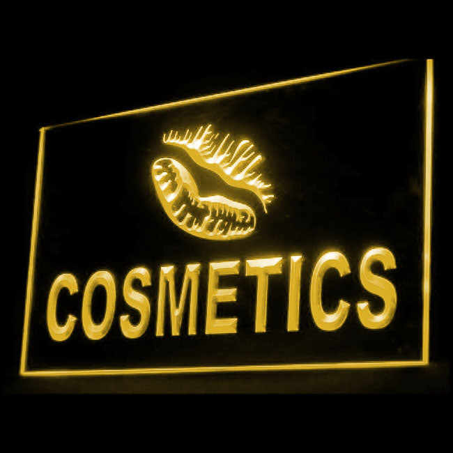 160016 Cosmetics Beauty Salon Shop Home Decor Open Display illuminated Night Light Neon Sign 16 Color By Remote