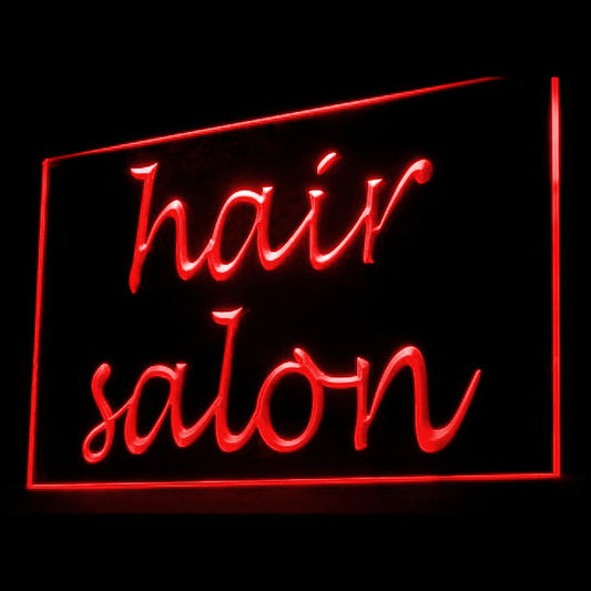 160048 Barber Shop Hair Cut Beauty Salon Home Decor Open Display illuminated Night Light Neon Sign 16 Color By Remote