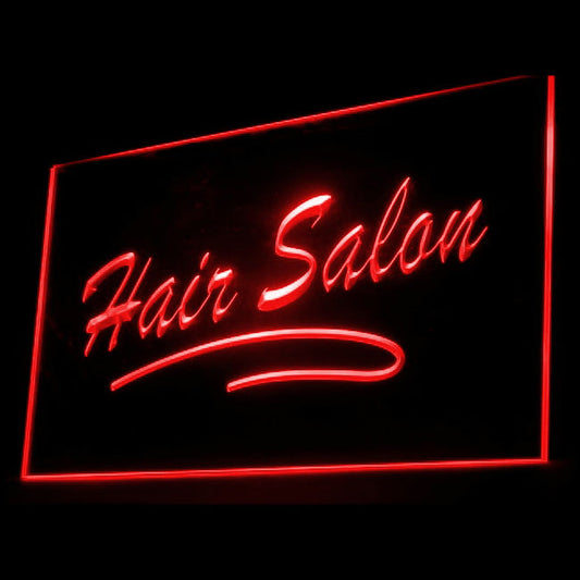 160053 Barber Shop Hair Cut Beauty Salon Home Decor Open Display illuminated Night Light Neon Sign 16 Color By Remote