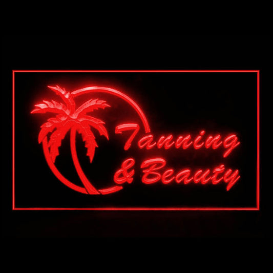 160061 Tanning Beauty Salon Shop Home Decor Open Display illuminated Night Light Neon Sign 16 Color By Remote