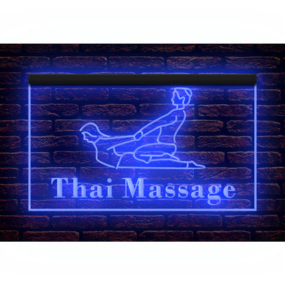 160085 Thai Massage Beauty Shop Home Decor Open Display illuminated Night Light Neon Sign 16 Color By Remote