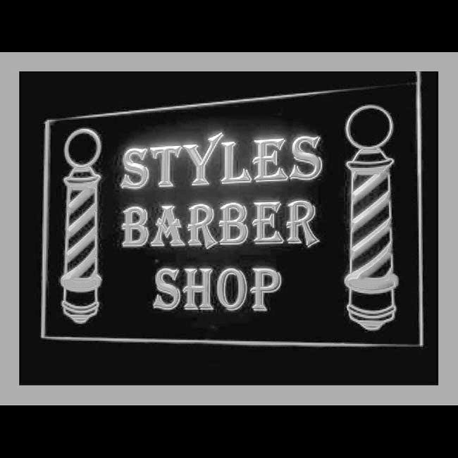 160094 Styles Barber Shop Beauty Salon Home Decor Open Display illuminated Night Light Neon Sign 16 Color By Remote