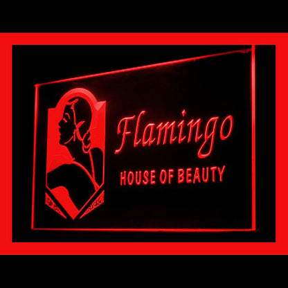 160108 Flamigo House of Beauty Shop Home Decor Open Display illuminated Night Light Neon Sign 16 Color By Remote