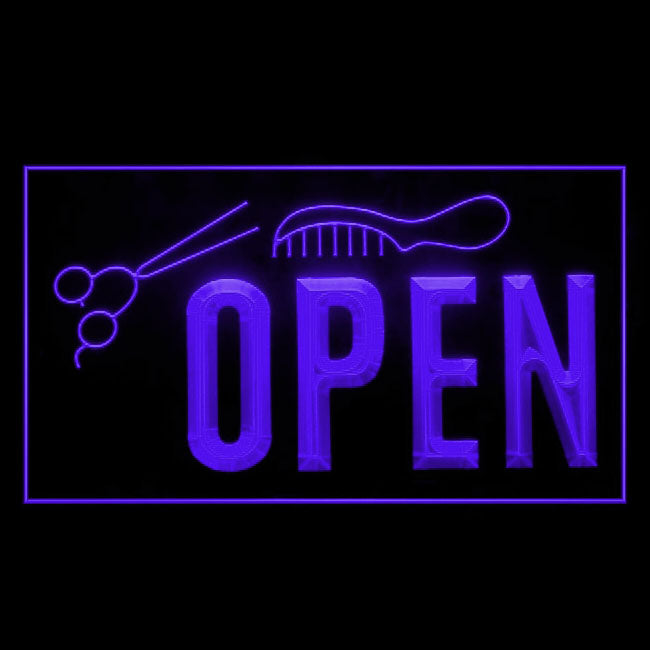 160119 Barber Shop Haircut Beauty Salon Home Decor Open Display illuminated Night Light Neon Sign 16 Color By Remote