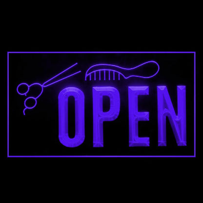 160119 Barber Shop Haircut Beauty Salon Home Decor Open Display illuminated Night Light Neon Sign 16 Color By Remote