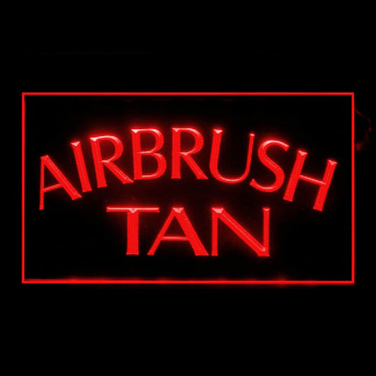 160129 Airbrush Tan Beauty Shop Home Decor Open Display illuminated Night Light Neon Sign 16 Color By Remote