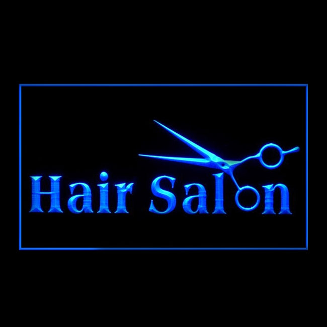 160139 Barber Shop Hair Cut Beauty Salon Home Decor Open Display illuminated Night Light Neon Sign 16 Color By Remote