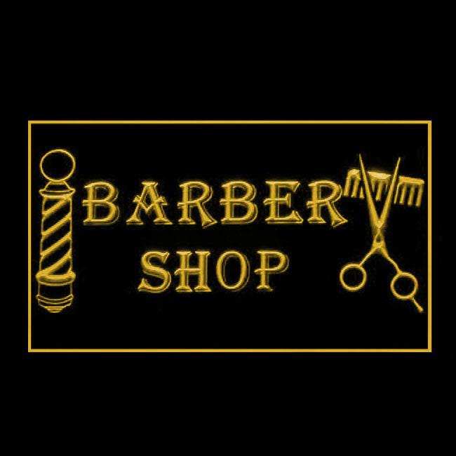 160140 Barber Shop Hair Cut Beauty Salon Home Decor Open Display illuminated Night Light Neon Sign 16 Color By Remote