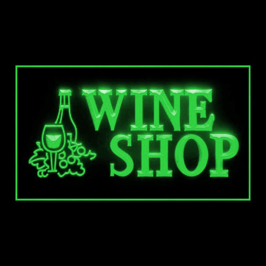 170006 Wine Shop Store Home Decor Open Display illuminated Night Light Neon Sign 16 Color By Remotes
