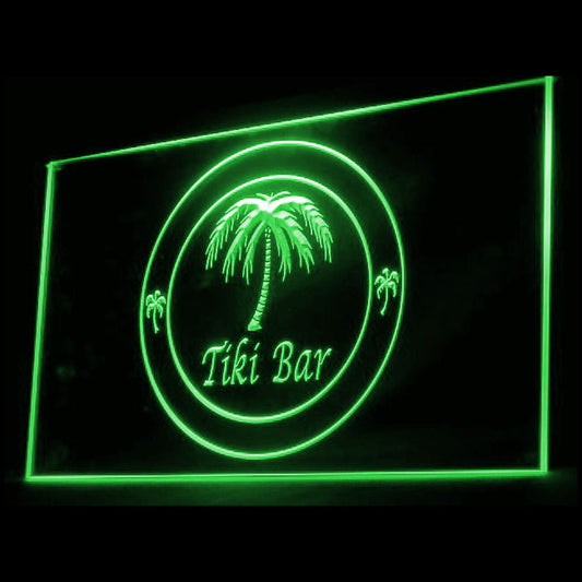 170011 Tiki Bar Happy Hours Beer Home Decor Open Display illuminated Night Light Neon Sign 16 Color By Remote