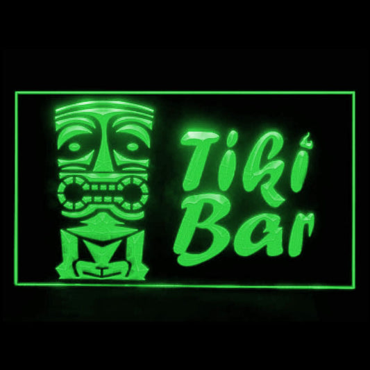 170017 Tiki Bar Happy Hours Beer Home Decor Open Display illuminated Night Light Neon Sign 16 Color By Remote
