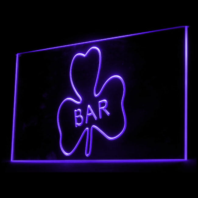 170024 Shamrock Pub Beer Bar Home Decor Open Home Decor Open Display illuminated Night Light Neon Sign 16 Color By Remote