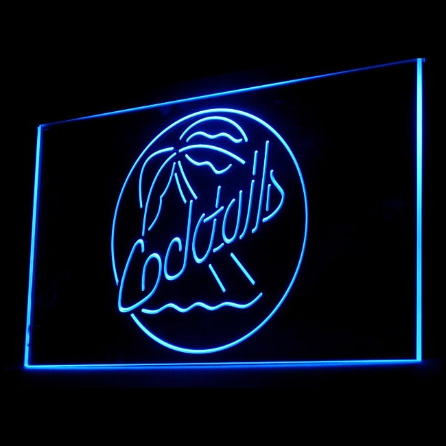 170025 Cocktails Bar Pub Club Home Decor Open Display illuminated Night Light Neon Sign 16 Color By Remote