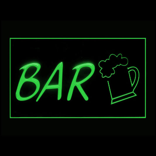 170035 Bar Happy Hours Beer Home Decor Open Display illuminated Night Light Neon Sign 16 Color By Remote