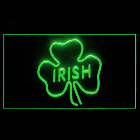 170040 Irish Pub Shamrock Bar Beer Beer Home Decor Open Display illuminated Night Light Neon Sign 16 Color By Remote