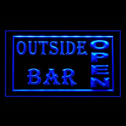 170041 Outside Bar Beer Pub Home Decor Open Display illuminated Night Light Neon Sign 16 Color By Remote