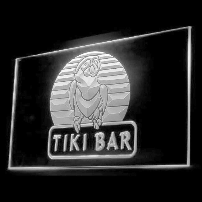 170044 Tiki Bar Parrot Pub Beer Home Decor Open Display illuminated Night Light Neon Sign 16 Color By Remote