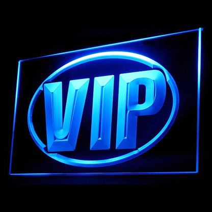 170046 VIP Only Bar Pub Club Shop Home Decor Open Display illuminated Night Light Neon Sign 16 Color By Remote