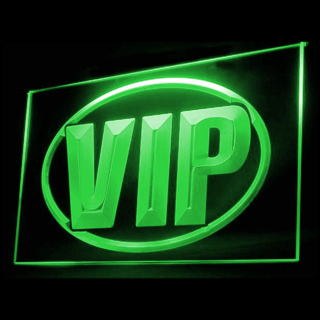 170046 VIP Only Bar Pub Club Shop Home Decor Open Display illuminated Night Light Neon Sign 16 Color By Remote