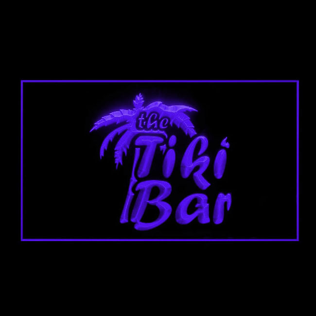 170058 Tiki Bar Happy Hours Beer Home Decor Open Display illuminated Night Light Neon Sign 16 Color By Remote