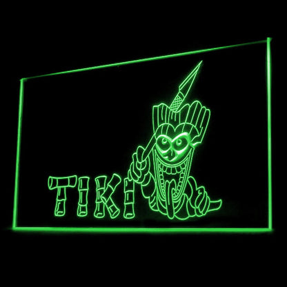 170077 Tiki Bar Happy Hours Beer Home Decor Open Display illuminated Night Light Neon Sign 16 Color By Remote