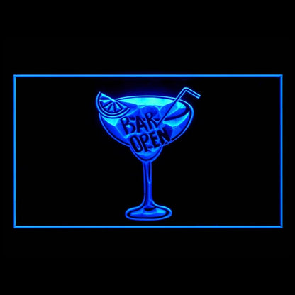 170081 Bar is Open Happy Hours Beer Home Decor Open Display illuminated Night Light Neon Sign 16 Color By Remote