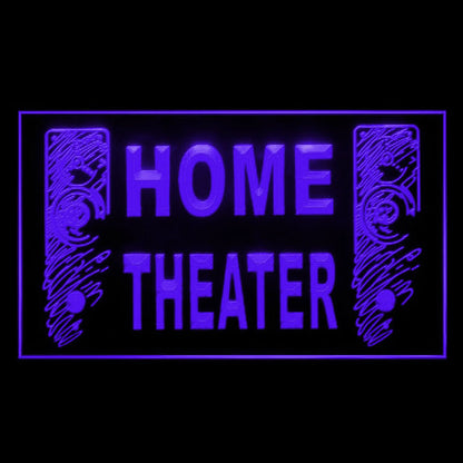 170092 Home Theater Studio Home Decor Open Display illuminated Night Light Neon Sign 16 Color By Remote